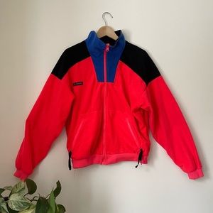 Retro Columbia fleece quarter zip